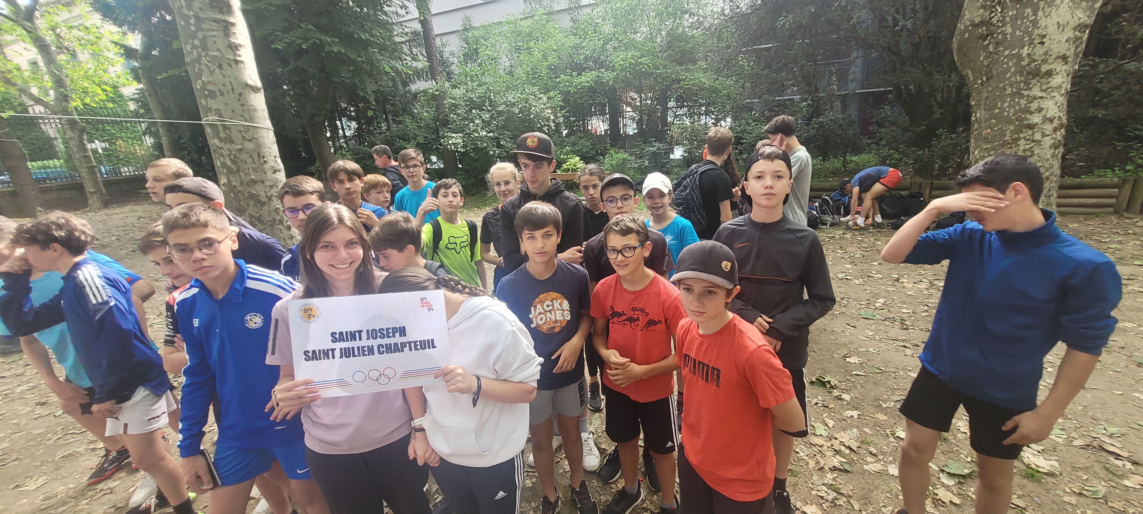 Journée olympique au Puy en Velay