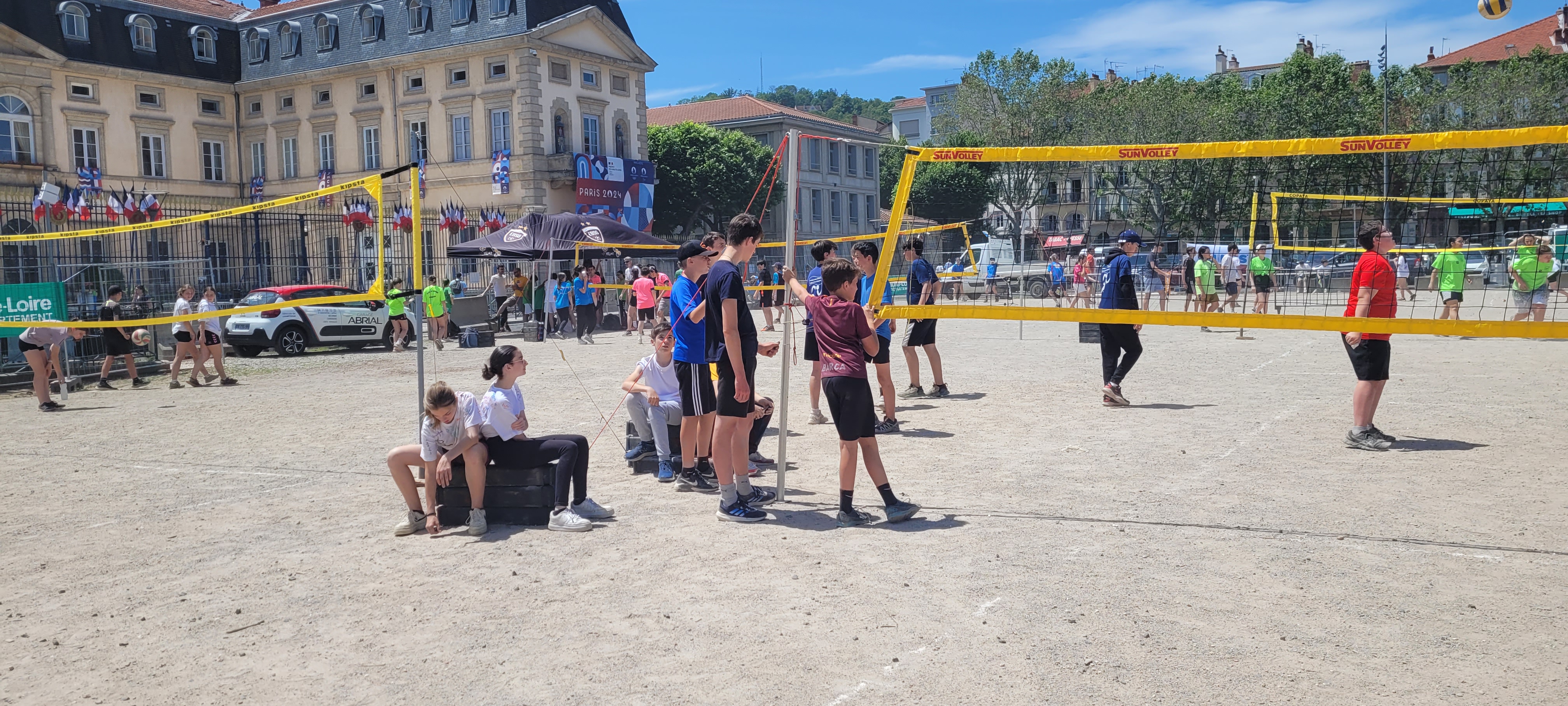 Journée olympique au Puy en Velay