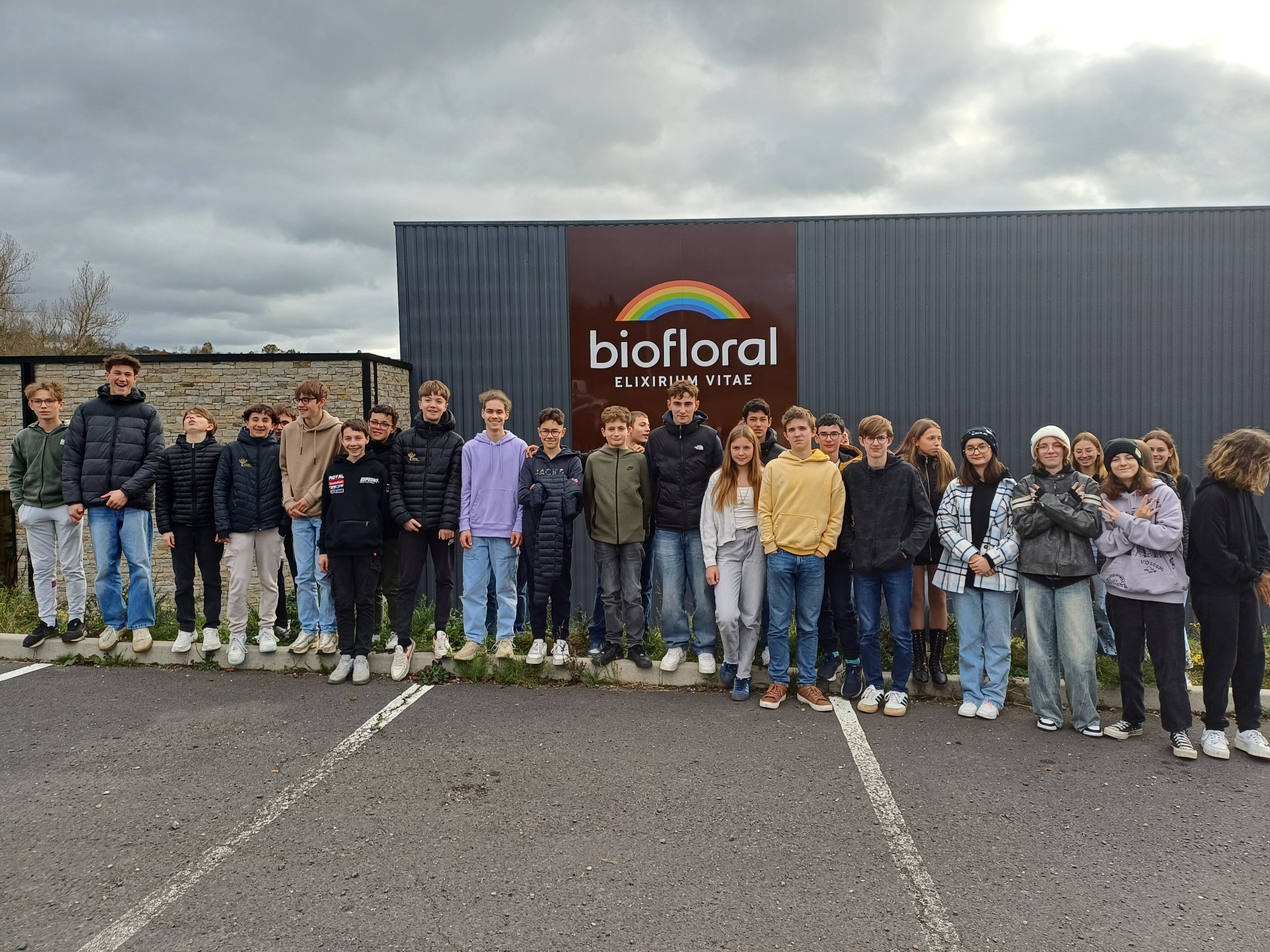 VISITE DE L’ENTREPRISE BIOFLORAL